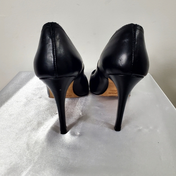 CLAUDIE PIERLOT Genuine Leather Heel shoes Pointed Toe Black - Picture 6 of 12